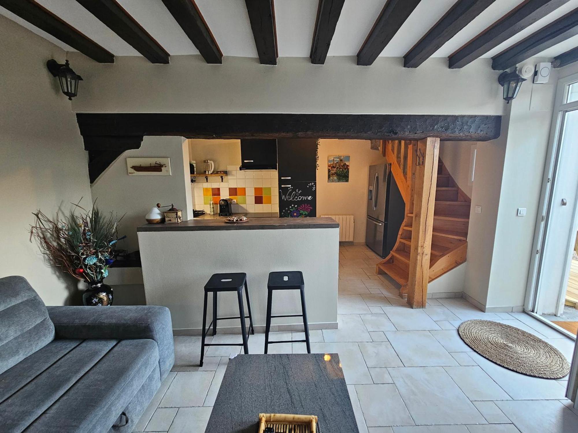 Le Vinci /Maison Pres Du Chateau Амбуаз Экстерьер фото